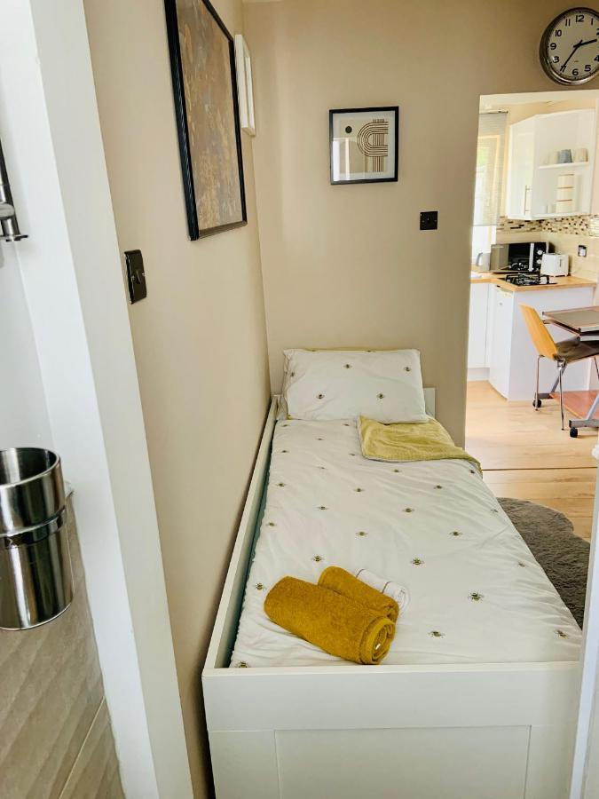 Beautiful Self Contained Studio Appartamento Londra Esterno foto